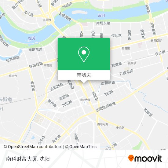 南科财富大厦地图