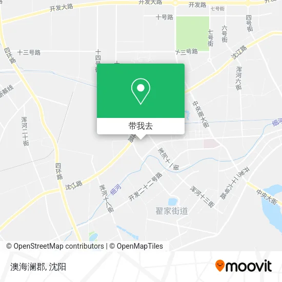 澳海澜郡地图