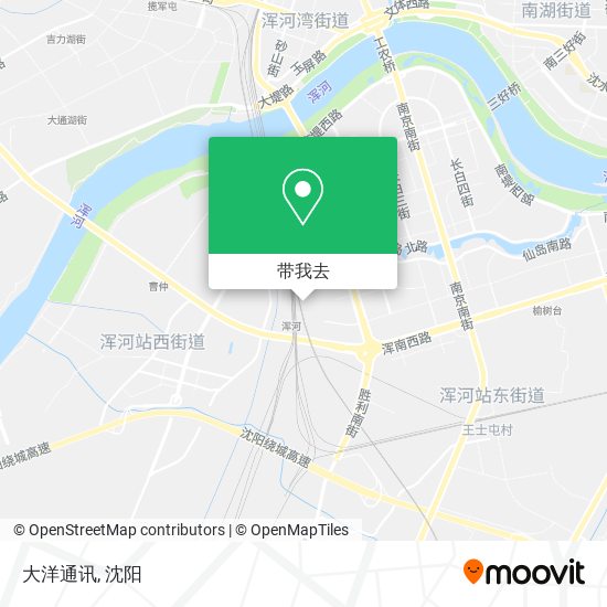 大洋通讯地图