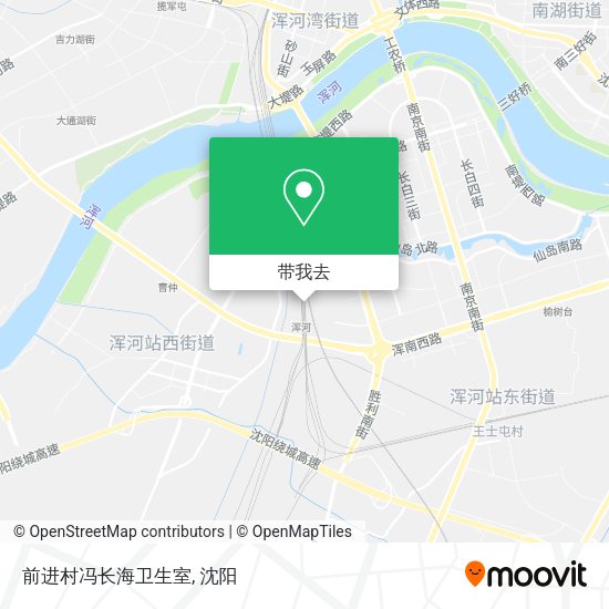 前进村冯长海卫生室地图