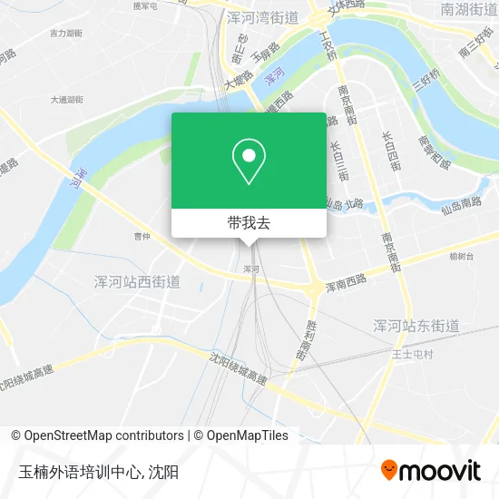玉楠外语培训中心地图