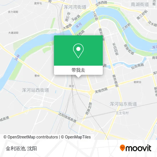 金利浴池地图