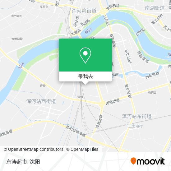 东涛超市地图