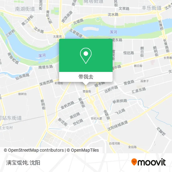 满宝馄饨地图