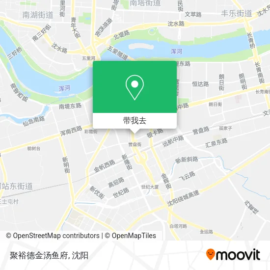 聚裕德金汤鱼府地图