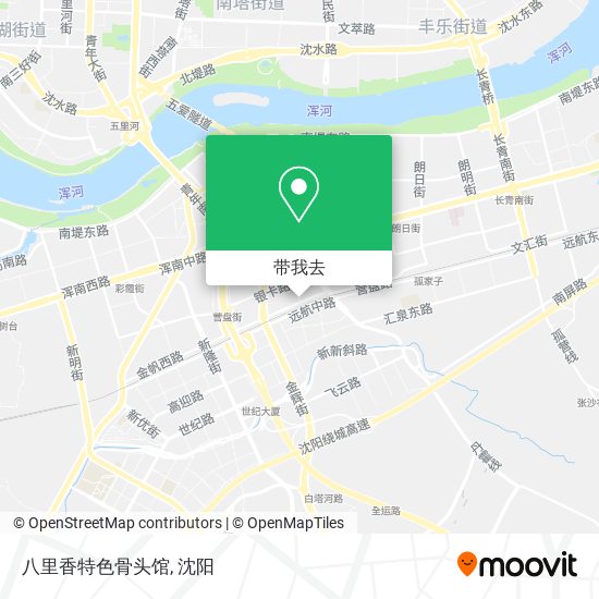 八里香特色骨头馆地图
