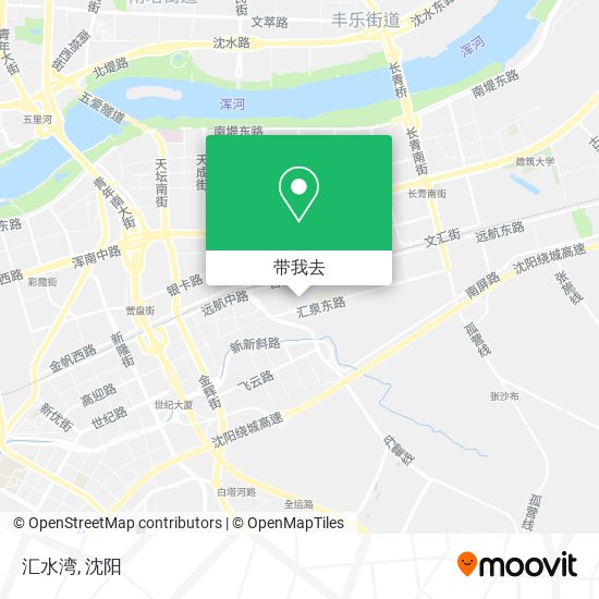 汇水湾地图