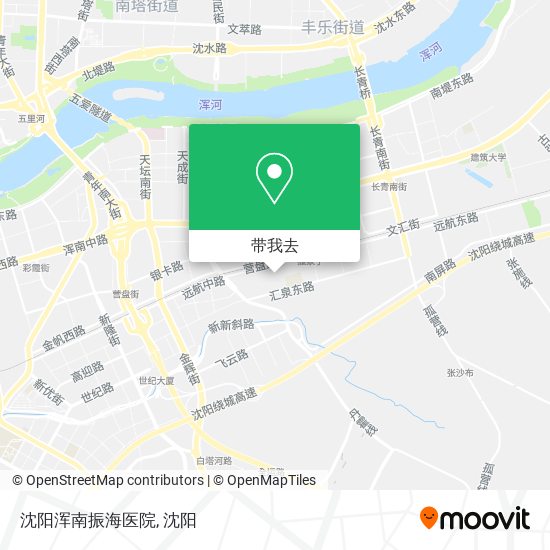沈阳浑南振海医院地图