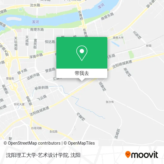 沈阳理工大学-艺术设计学院地图