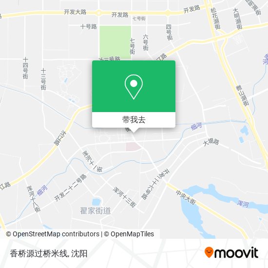 香桥源过桥米线地图