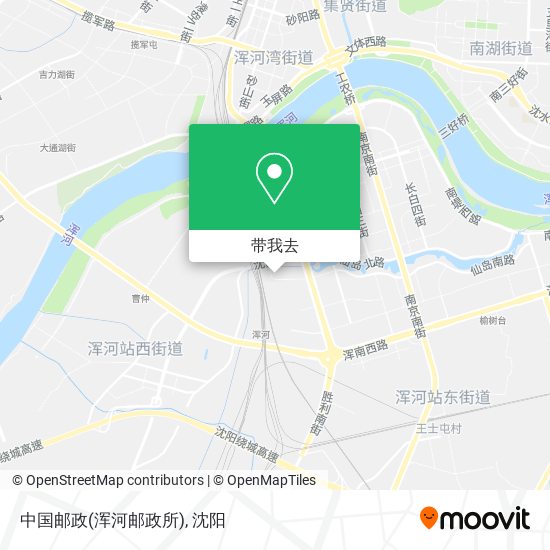 中国邮政(浑河邮政所)地图