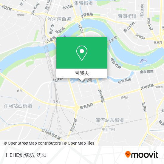 HEHE烘焙坊地图