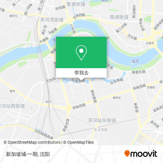新加坡城-一期地图