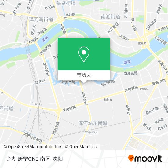龙湖·唐宁ONE-南区地图