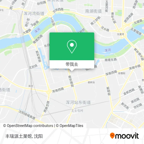 丰瑞源土菜馆地图