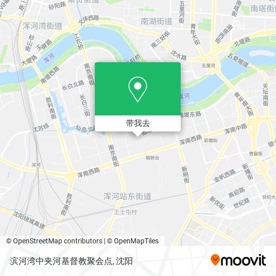 滨河湾中夹河基督教聚会点地图