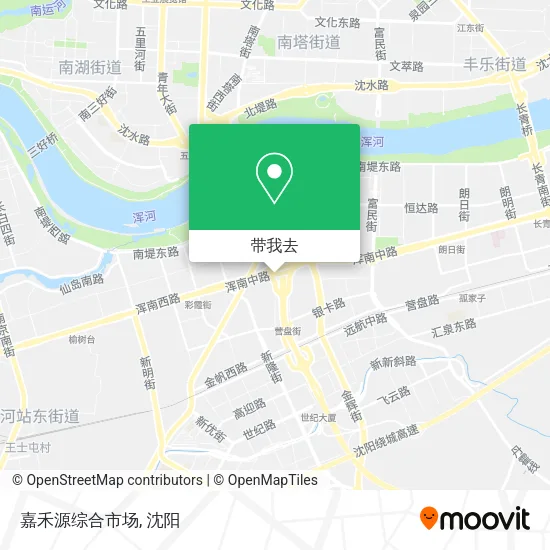 嘉禾源综合市场地图