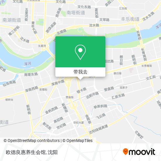 欧德良惠养生会馆地图