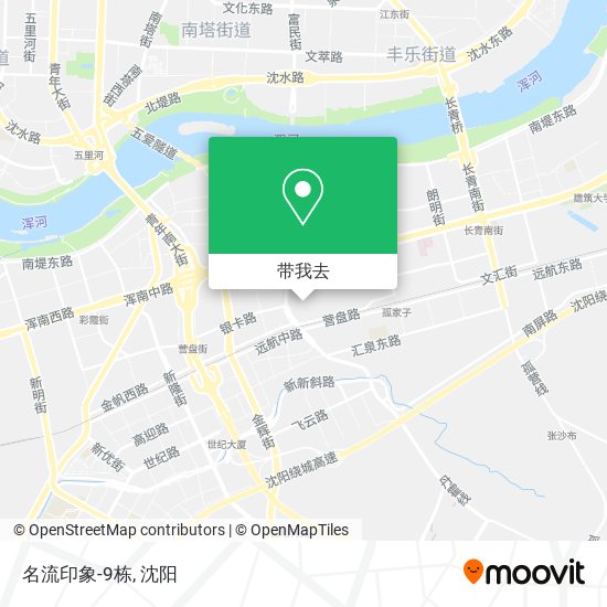 名流印象-9栋地图