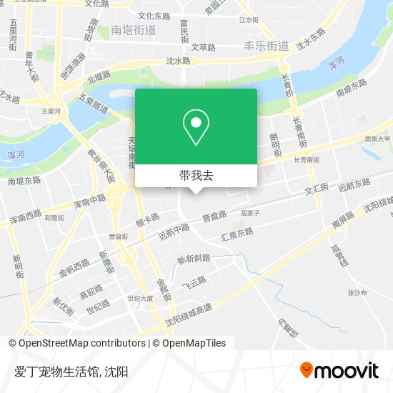 爱丁宠物生活馆地图