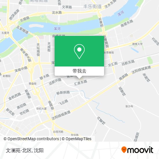 文澜苑-北区地图