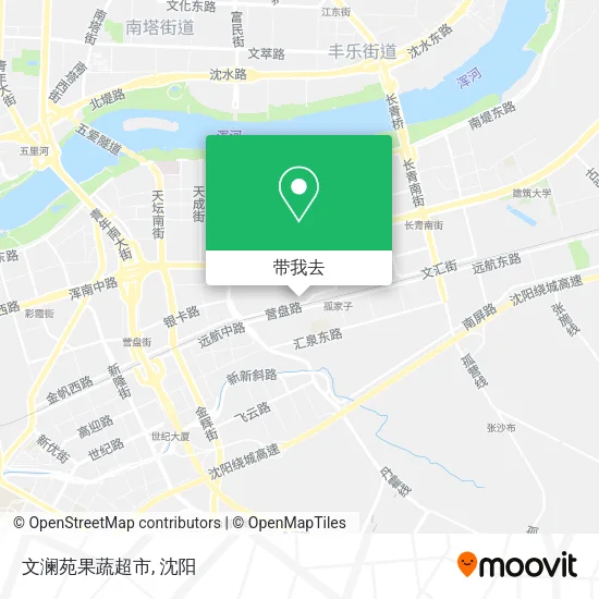 文澜苑果蔬超市地图