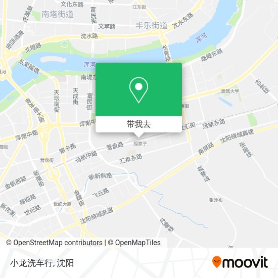 小龙洗车行地图