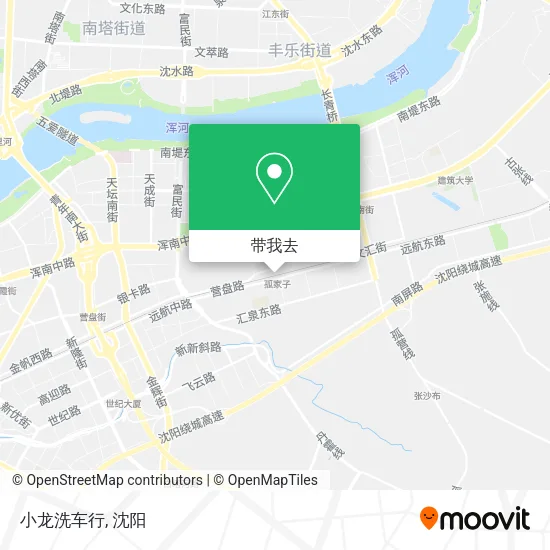 小龙洗车行地图