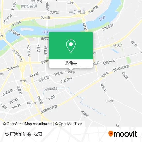 炫原汽车维修地图