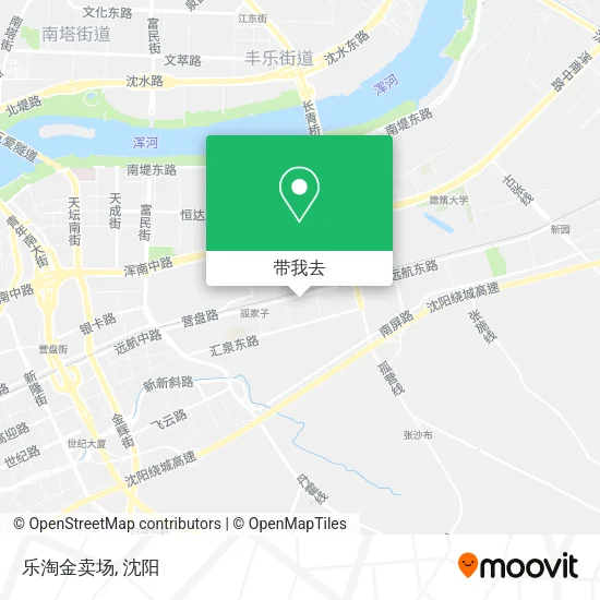 乐淘金卖场地图