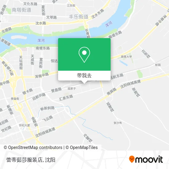蕾蒂茹莎服装店地图