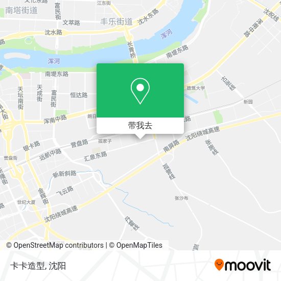 卡卡造型地图