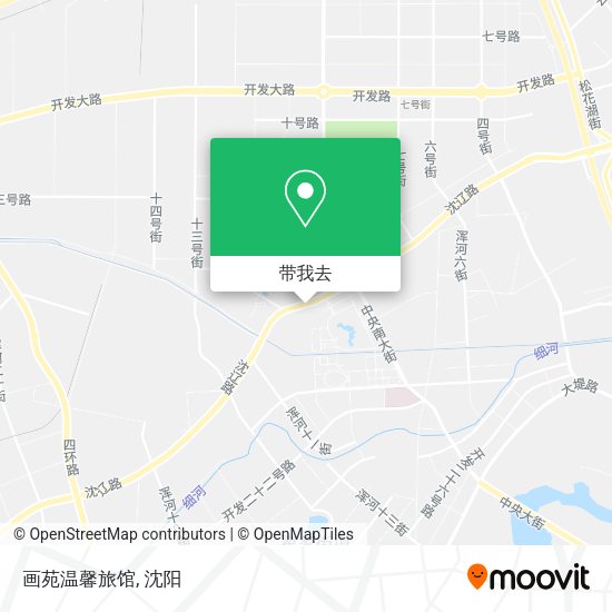 画苑温馨旅馆地图