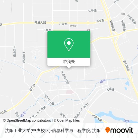 沈阳工业大学(中央校区)-信息科学与工程学院地图