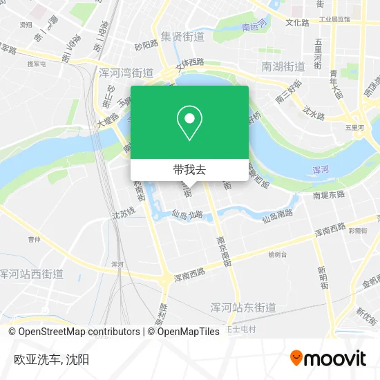 欧亚洗车地图