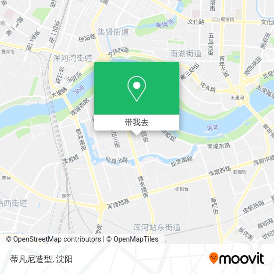 蒂凡尼造型地图