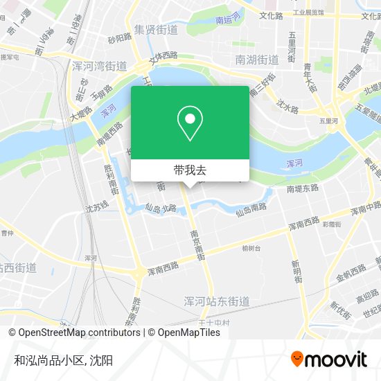 和泓尚品小区地图