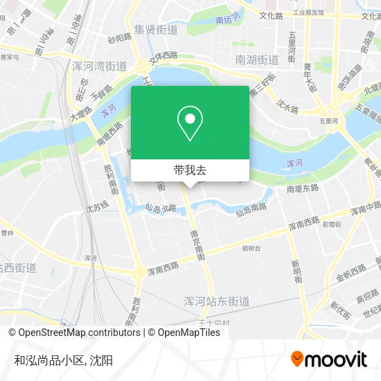 和泓尚品小区地图