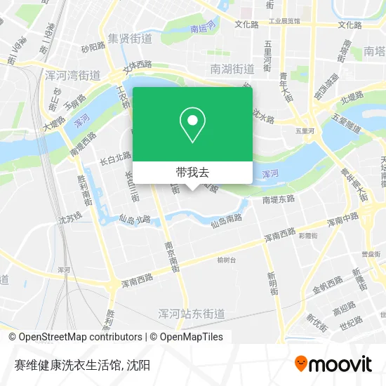 赛维健康洗衣生活馆地图