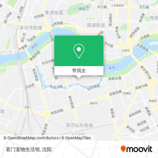 茗门宠物生活馆地图