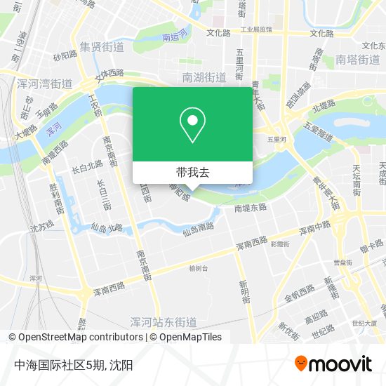 中海国际社区5期地图