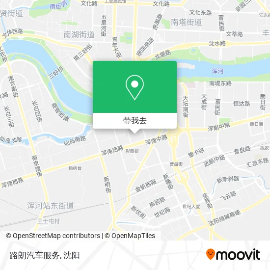 路朗汽车服务地图