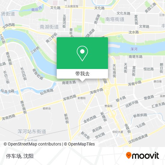 停车场地图