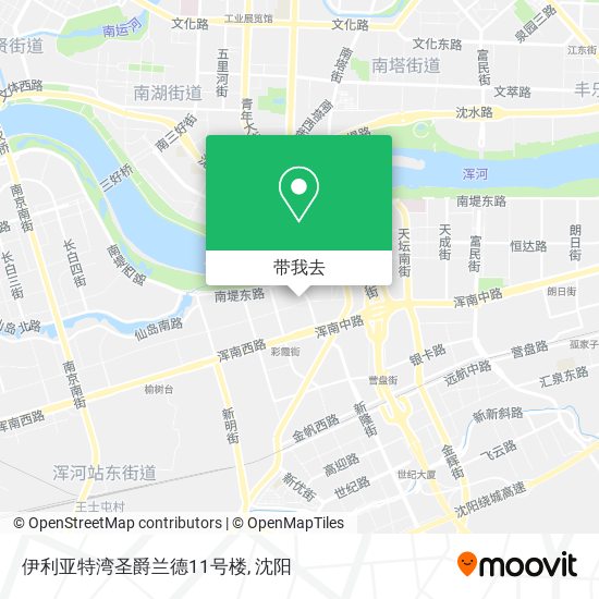 伊利亚特湾圣爵兰德11号楼地图