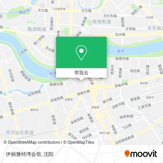 伊丽雅特湾会馆地图