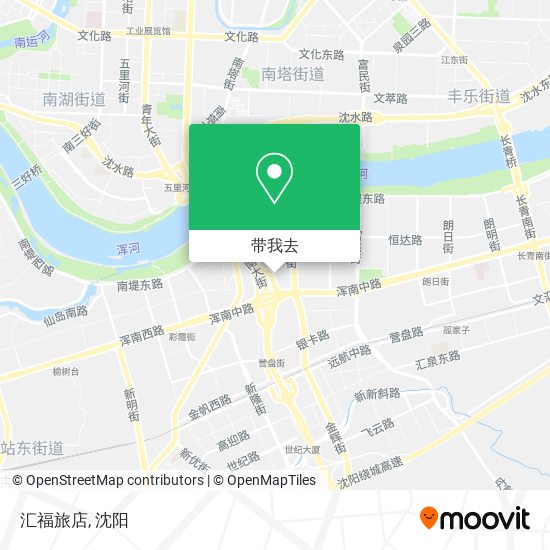 汇福旅店地图
