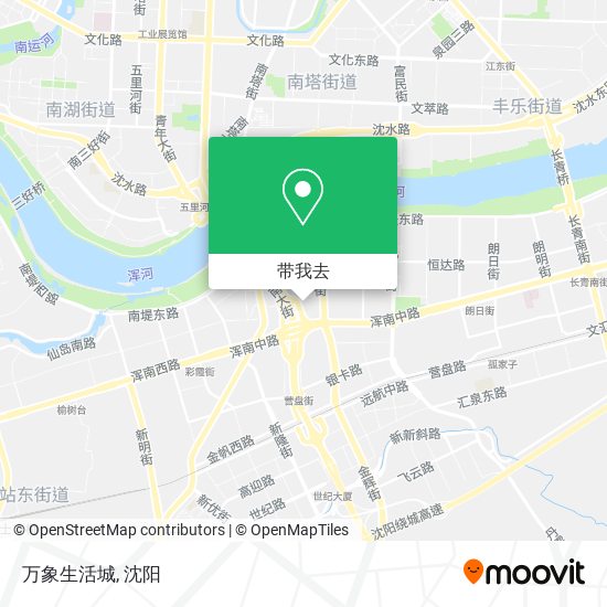 万象生活城地图