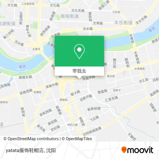 yatata服饰鞋帽店地图