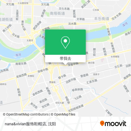 nana&vivian服饰鞋帽店地图