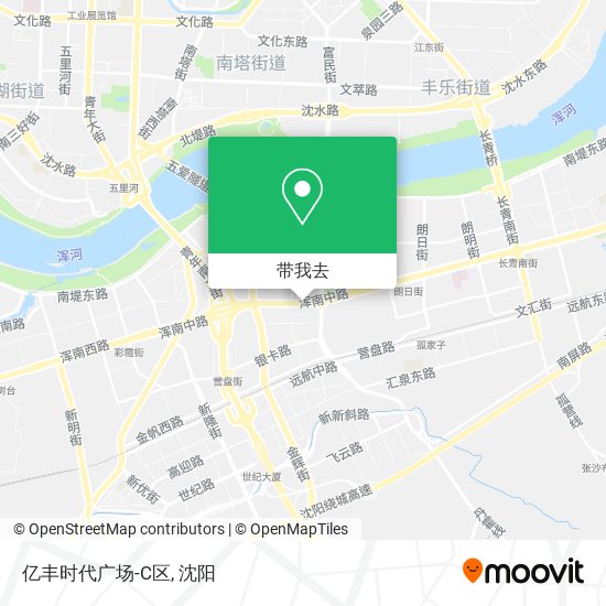 亿丰时代广场-C区地图
